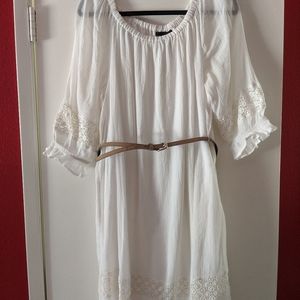 Lane Bryant Peasant Dress 14/16